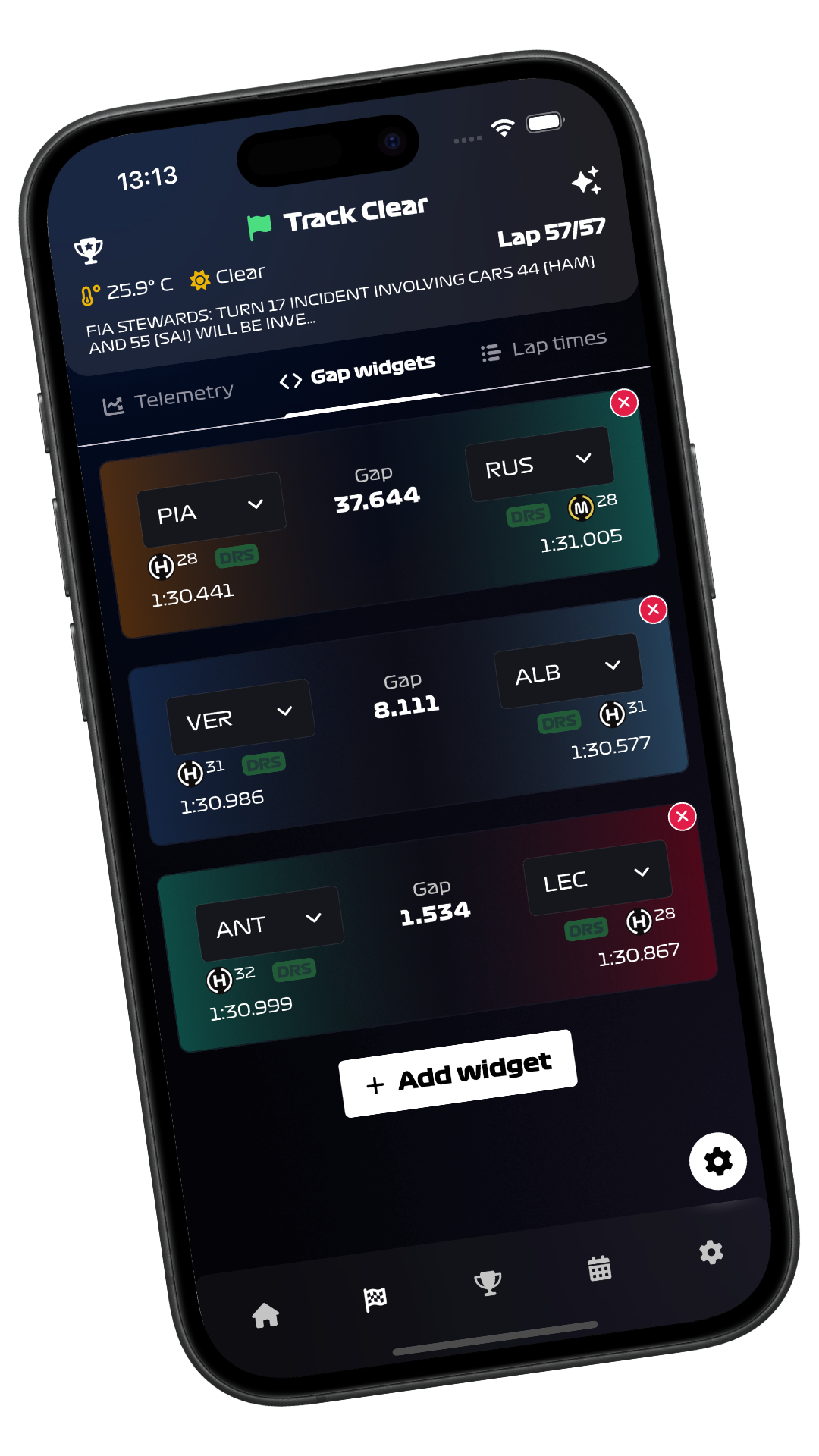 Gap Widgets
